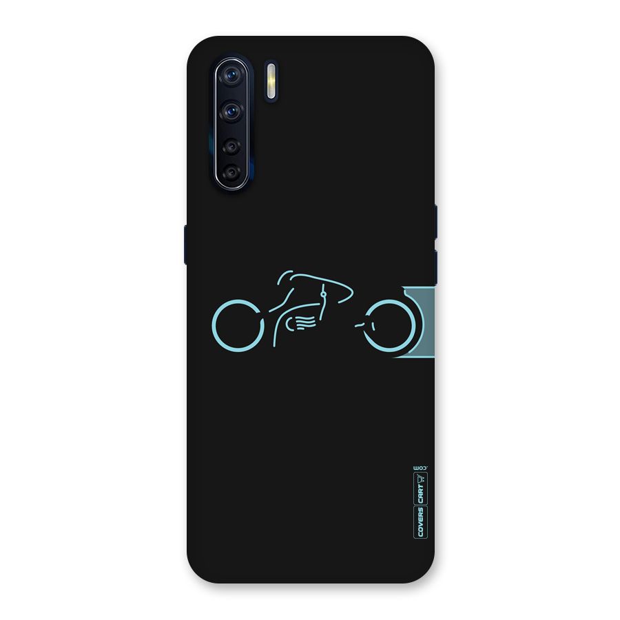 Blue Ride Back Case for Oppo F15
