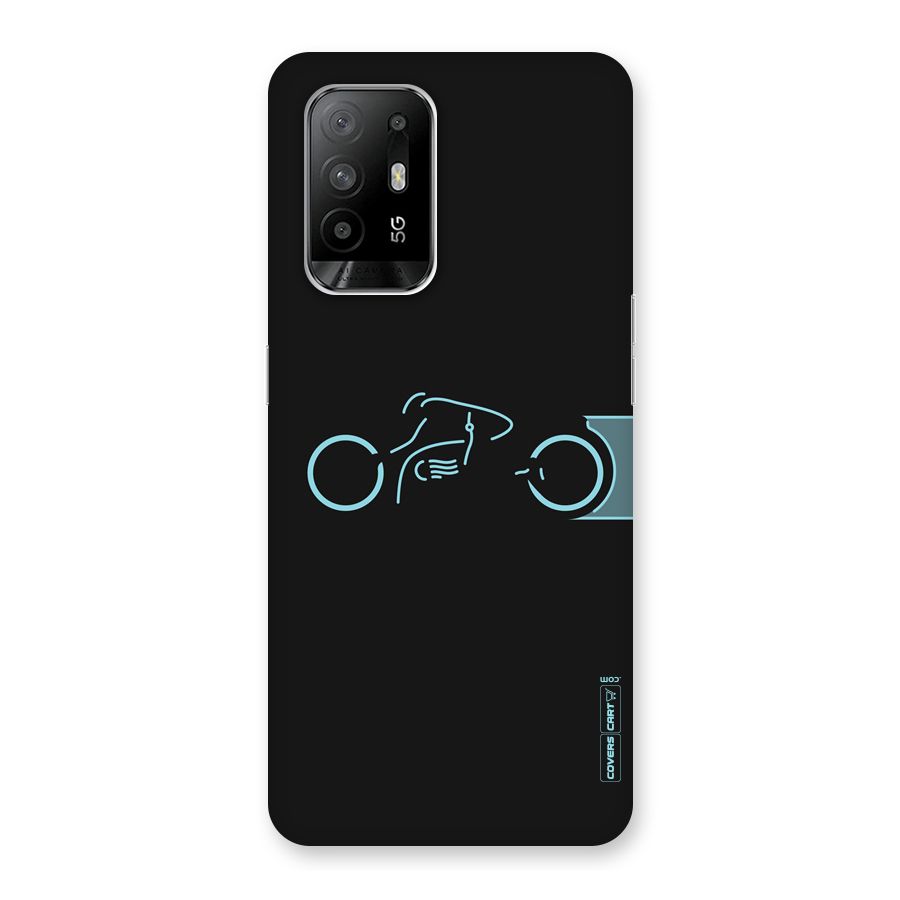 Blue Ride Back Case for Oppo F19 Pro Plus 5G