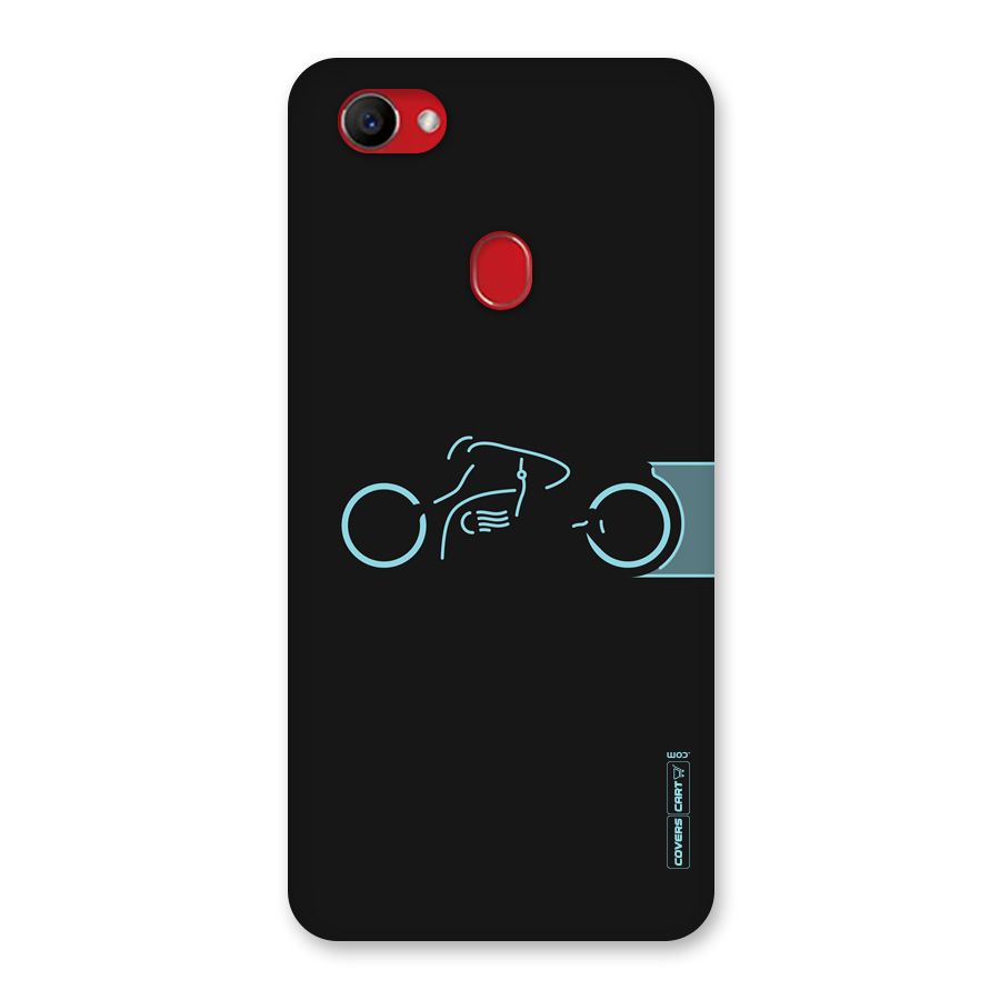 Blue Ride Back Case for Oppo F7