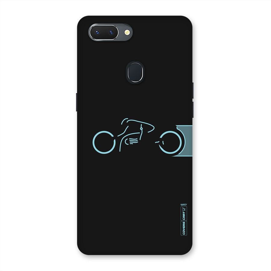 Blue Ride Back Case for Oppo Realme 2