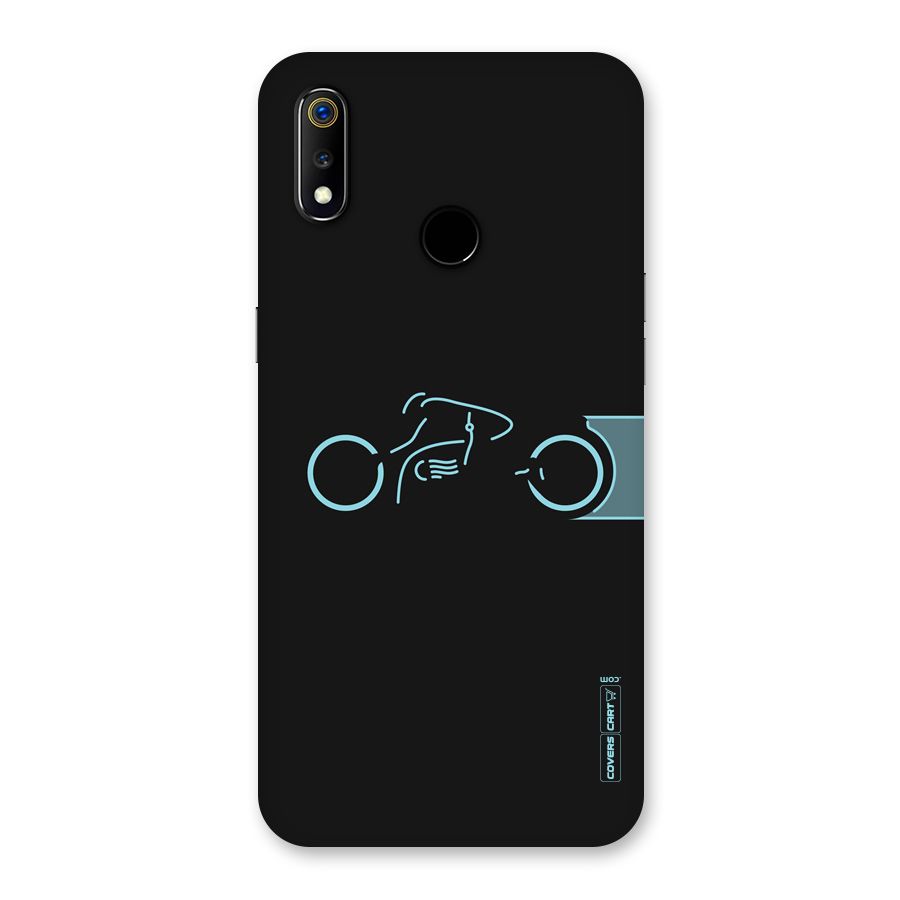 Blue Ride Back Case for Realme 3
