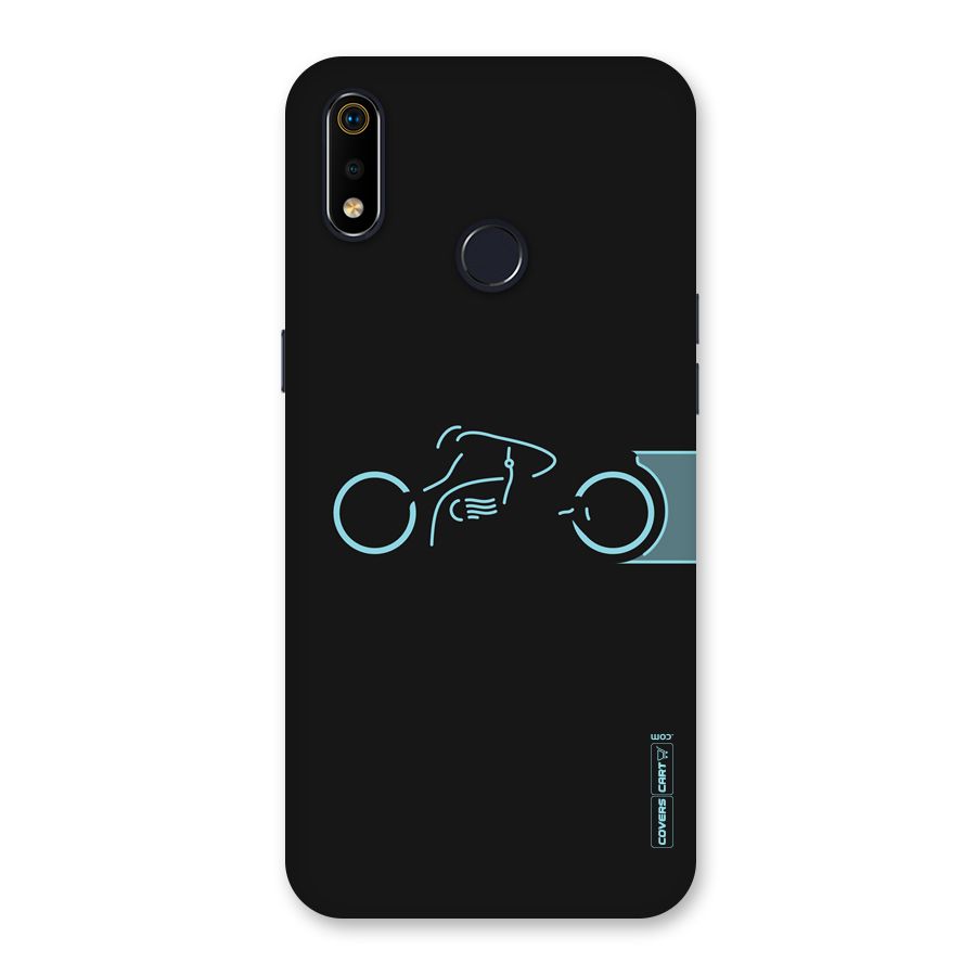 Blue Ride Back Case for Realme 3i