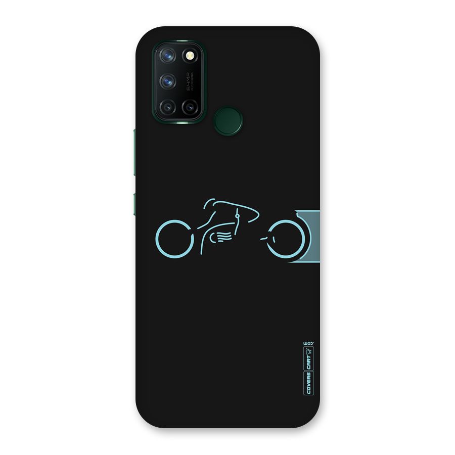 Blue Ride Back Case for Realme 7i