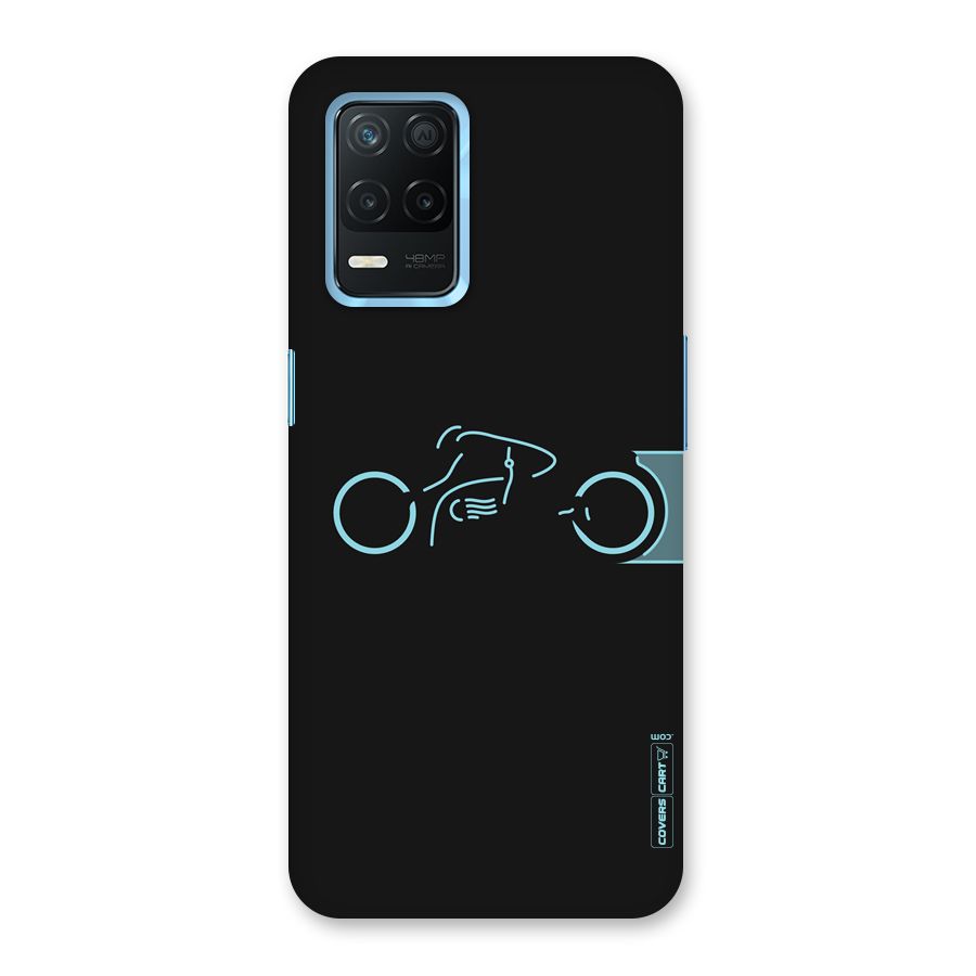 Blue Ride Back Case for Realme 8 5G