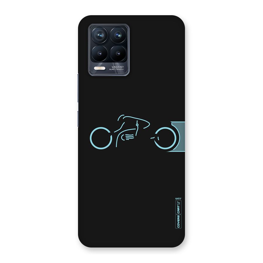 Blue Ride Back Case for Realme 8 Pro