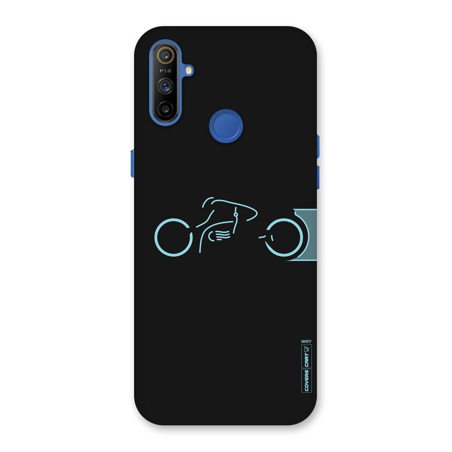 Blue Ride Back Case for Realme Narzo 10A