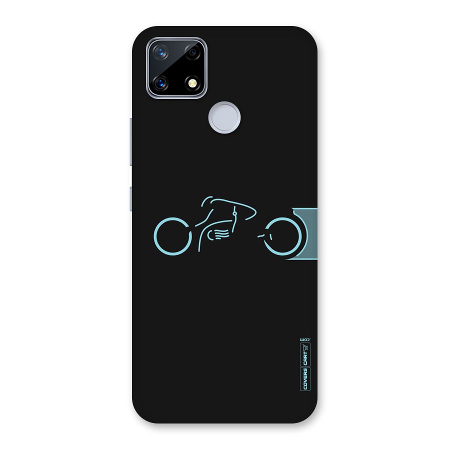 Blue Ride Back Case for Realme Narzo 20