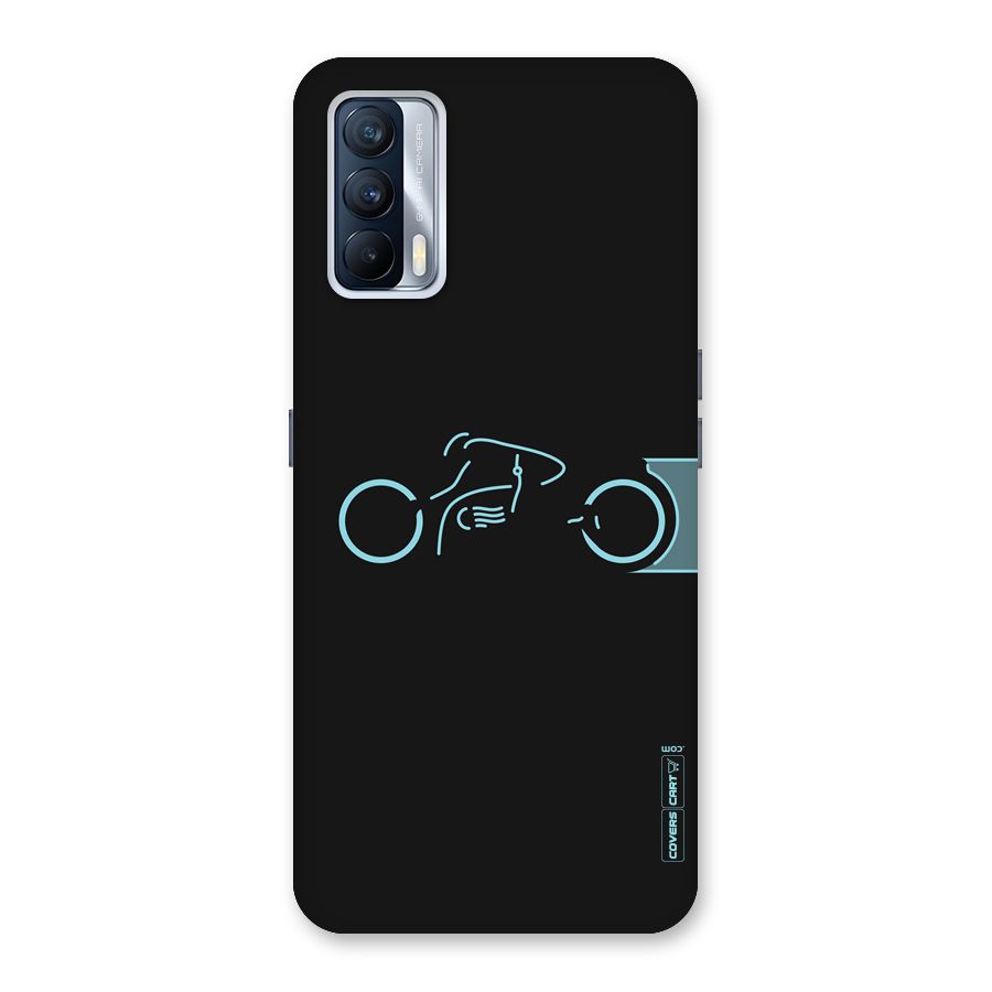Blue Ride Back Case for Realme X7