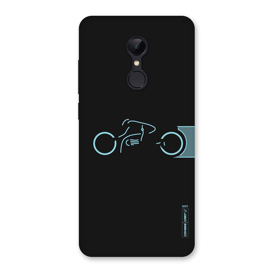 Blue Ride Back Case for Redmi 5