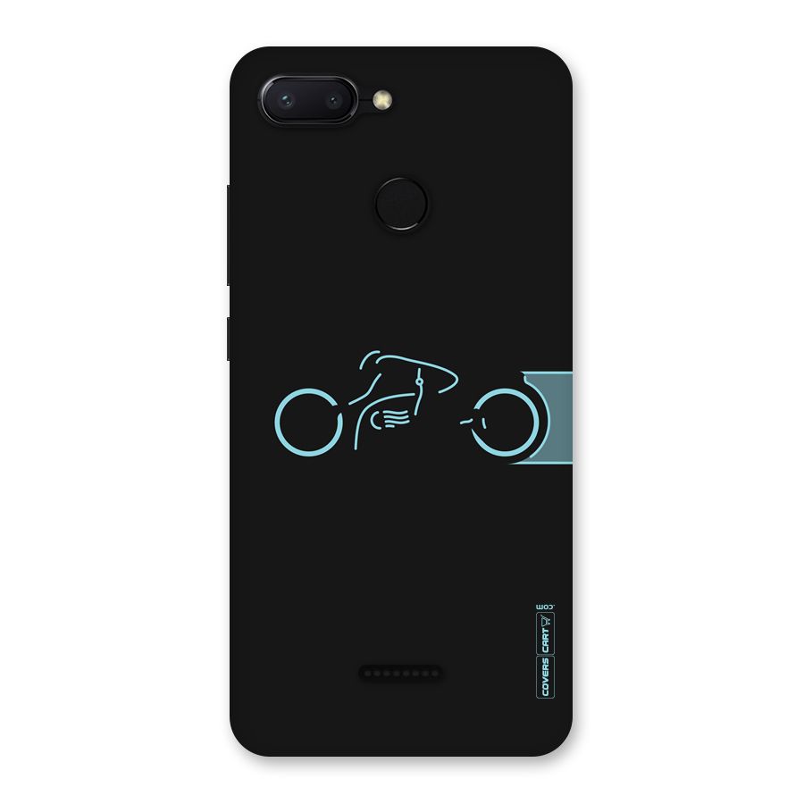 Blue Ride Back Case for Redmi 6