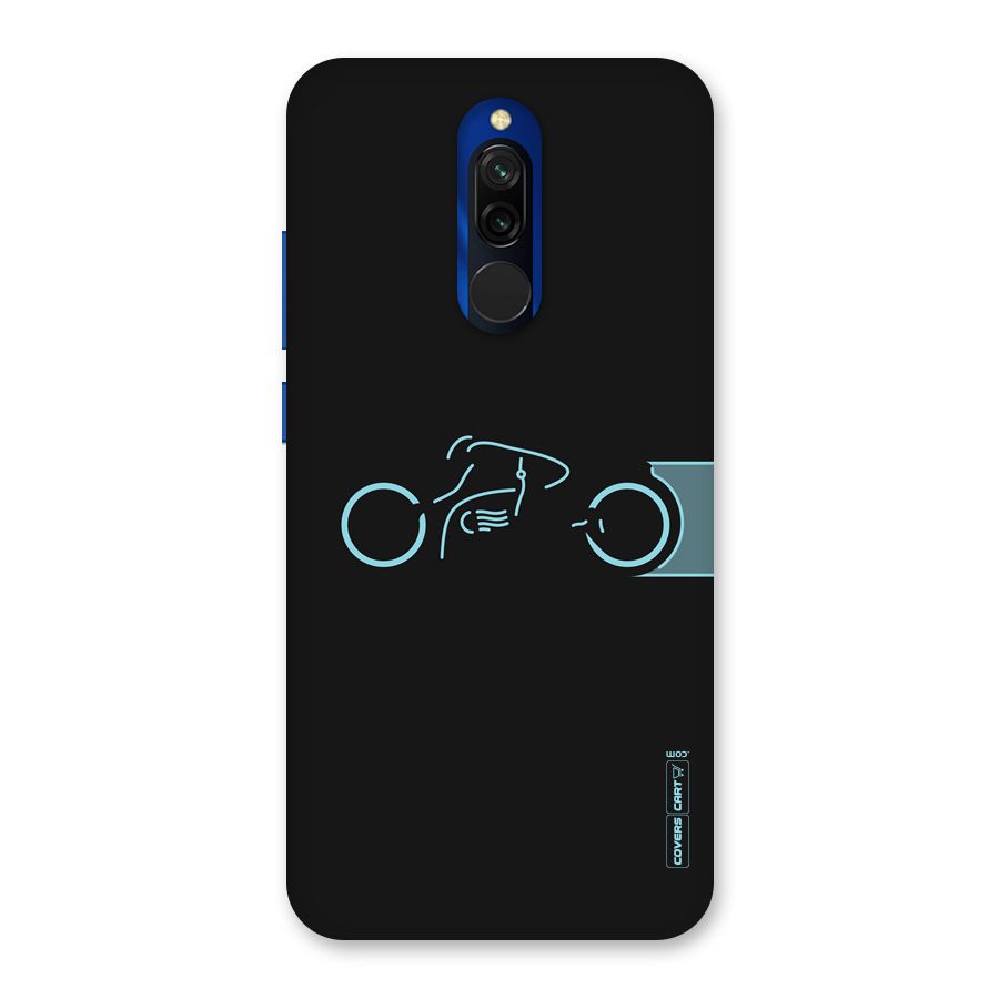 Blue Ride Back Case for Redmi 8
