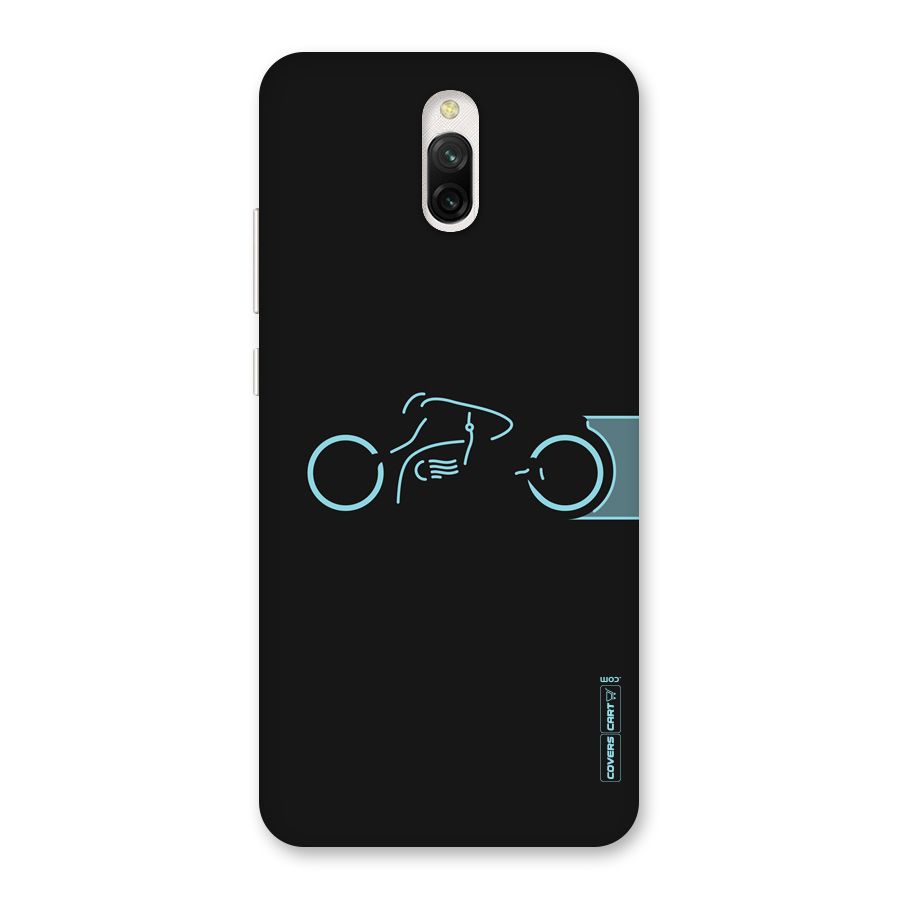 Blue Ride Back Case for Redmi 8A Dual