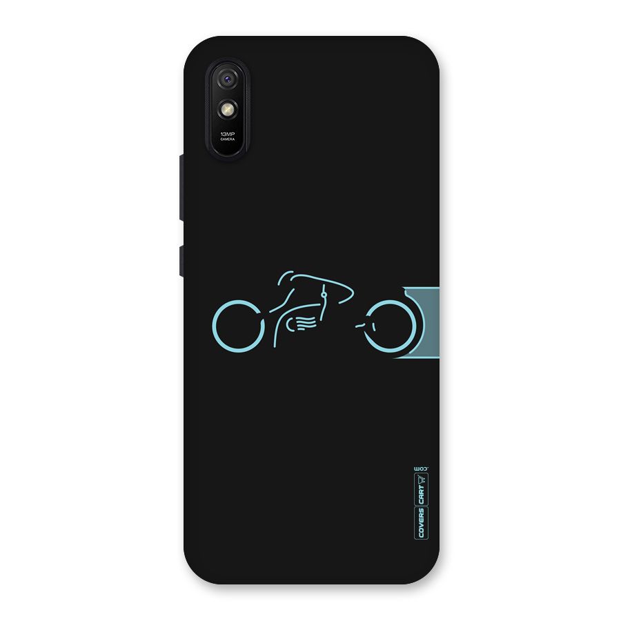 Blue Ride Back Case for Redmi 9i