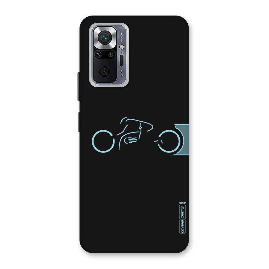 Blue Ride Back Case for Redmi Note 10 Pro