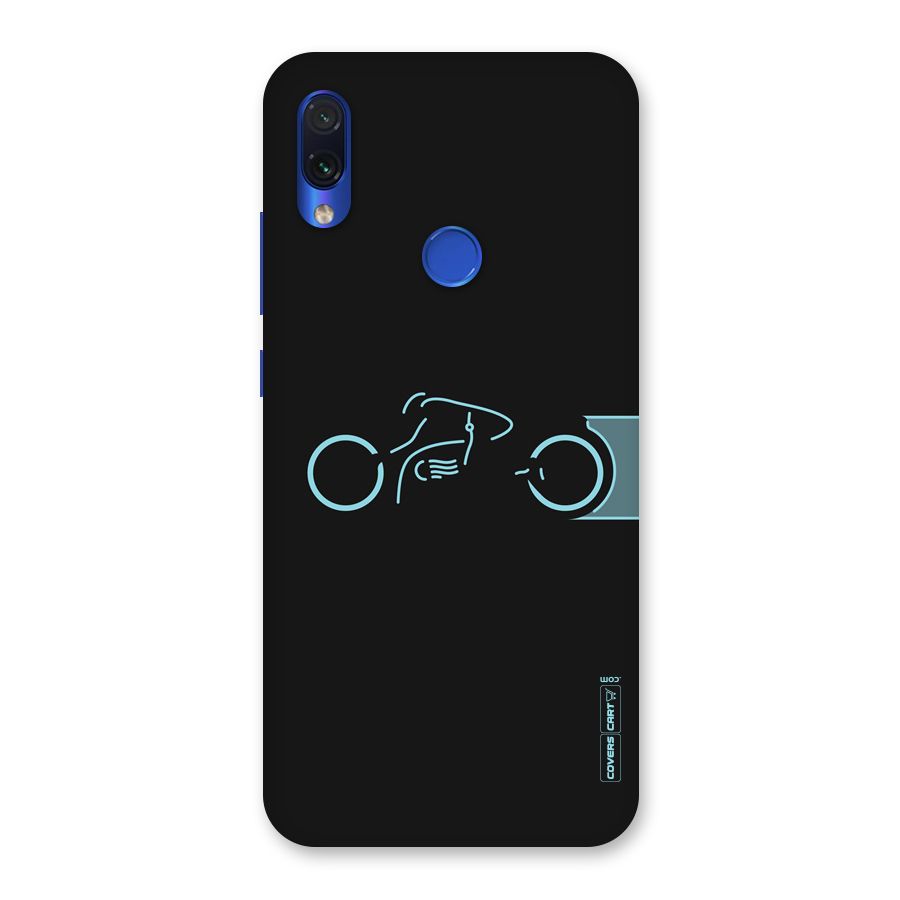 Blue Ride Back Case for Redmi Note 7