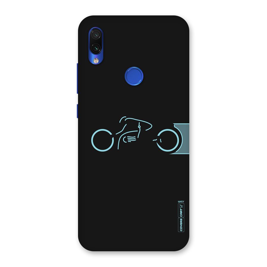Blue Ride Back Case for Redmi Note 7S
