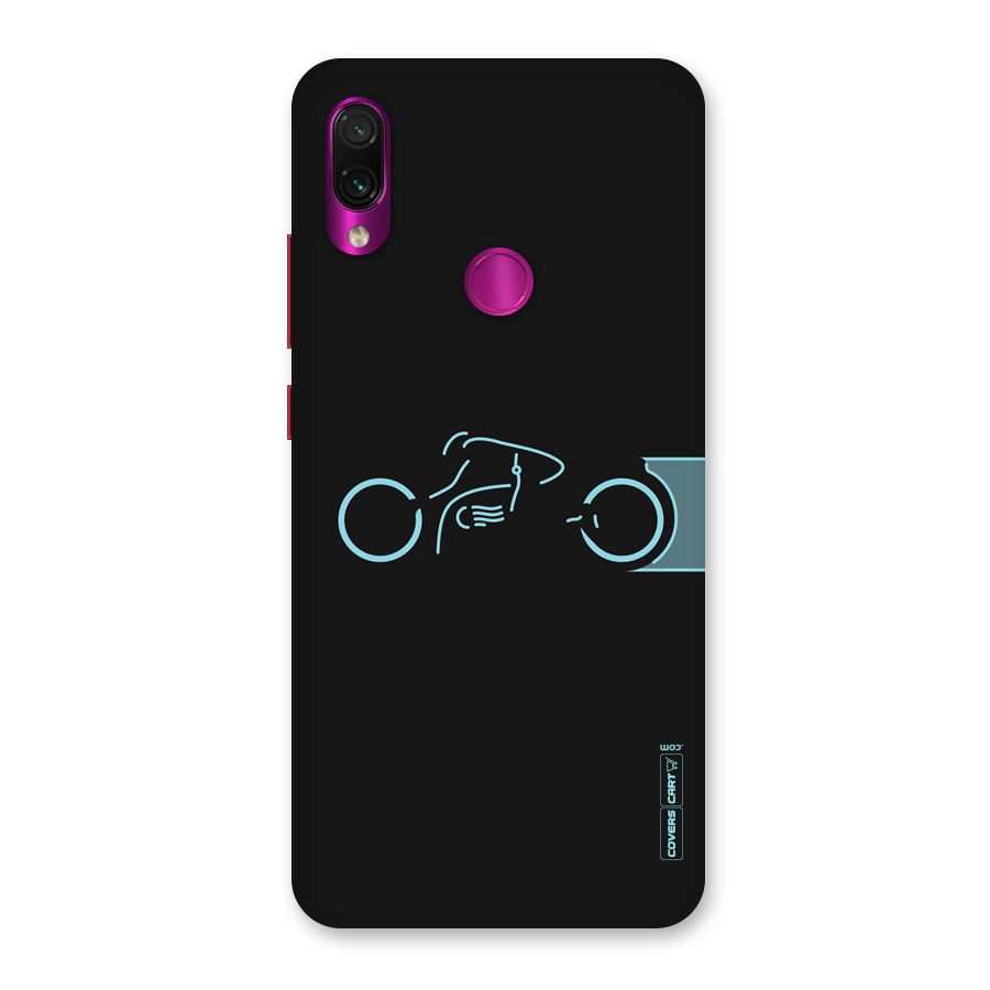 Blue Ride Back Case for Redmi Note 7 Pro