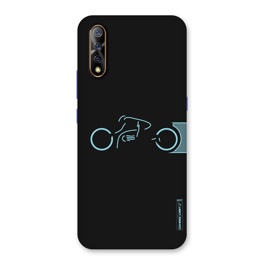 Blue Ride Back Case for Vivo S1