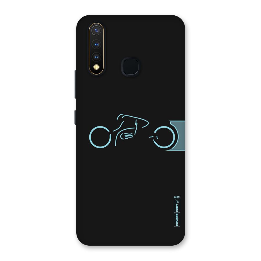 Blue Ride Back Case for Vivo U20