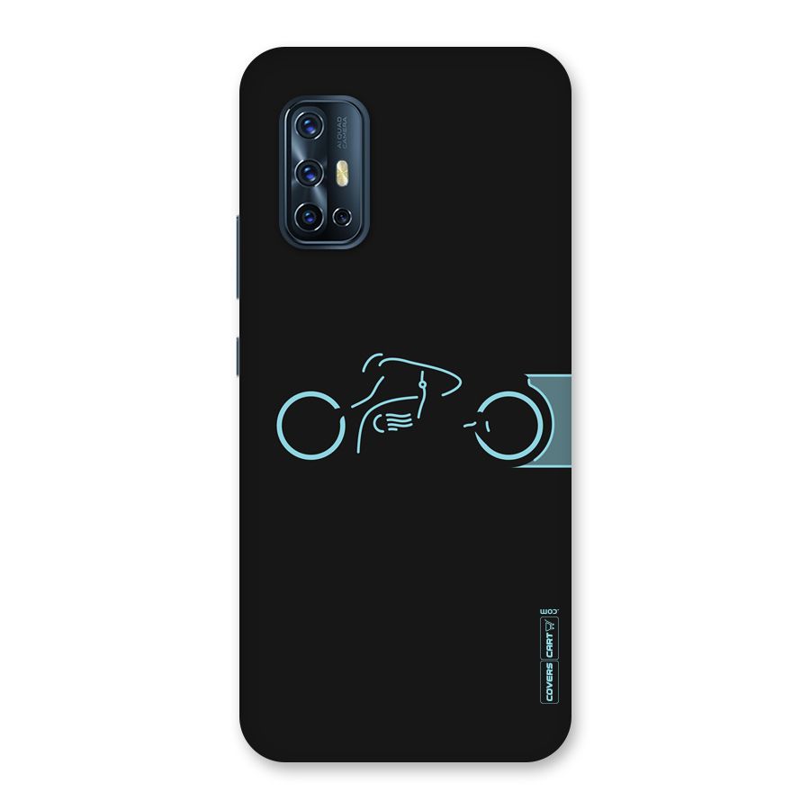 Blue Ride Back Case for Vivo V17
