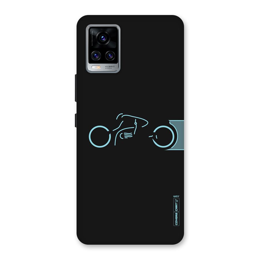 Blue Ride Back Case for Vivo V20 Pro