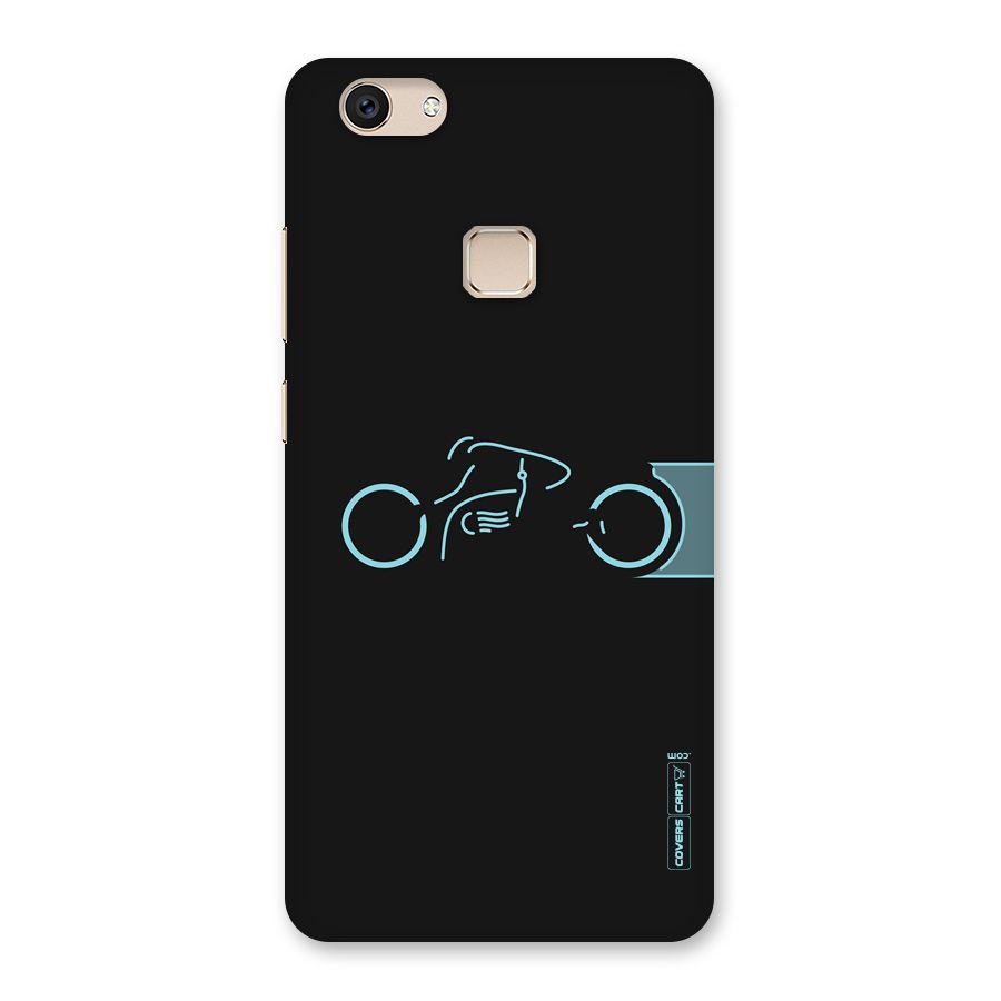 Blue Ride Back Case for Vivo V7