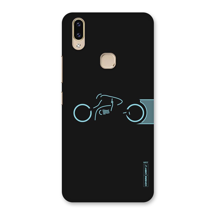 Blue Ride Back Case for Vivo V9 Youth