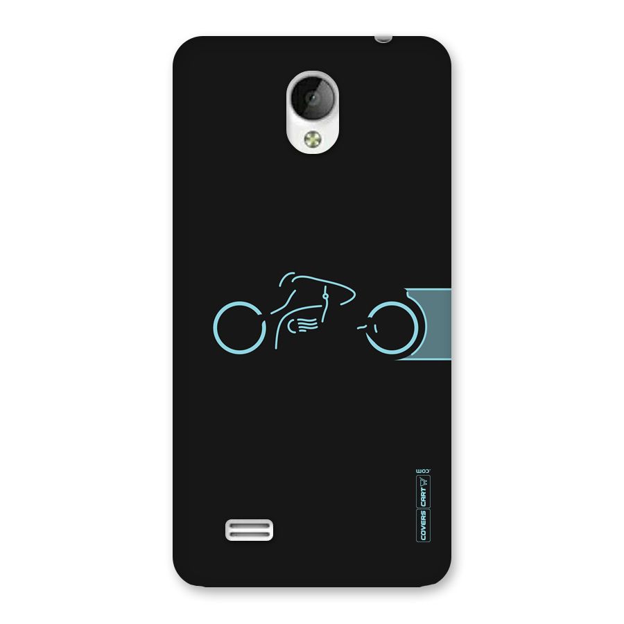 Blue Ride Back Case for Vivo Y21