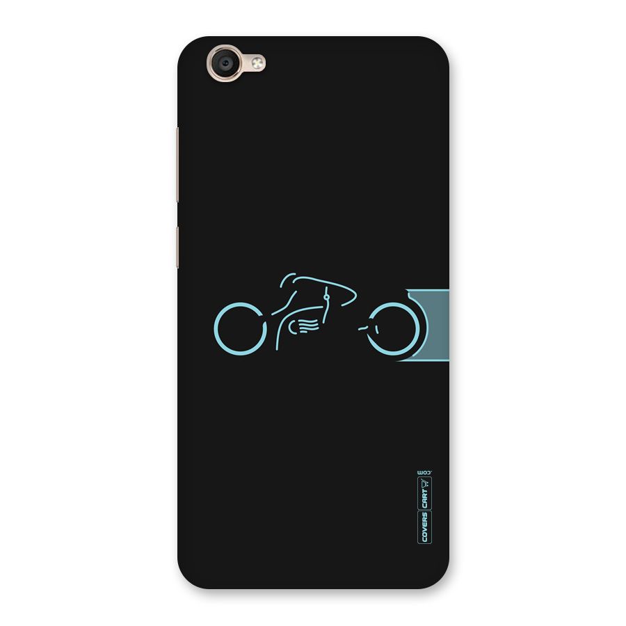 Blue Ride Back Case for Vivo Y55s