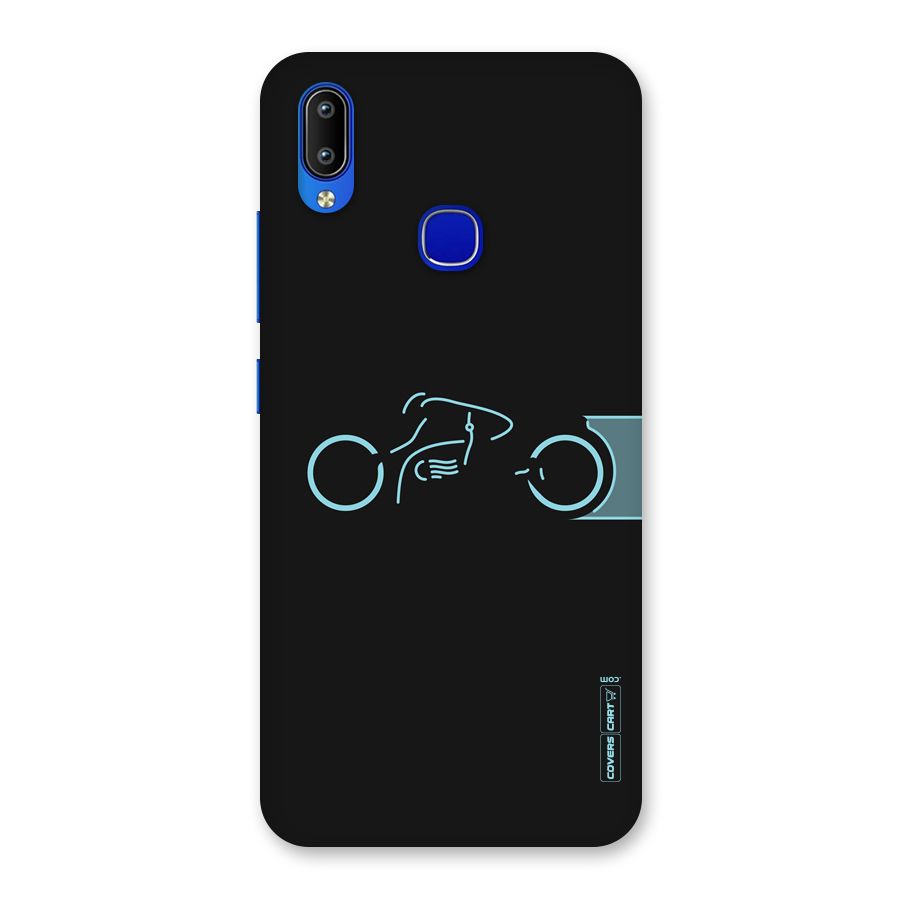 Blue Ride Back Case for Vivo Y91
