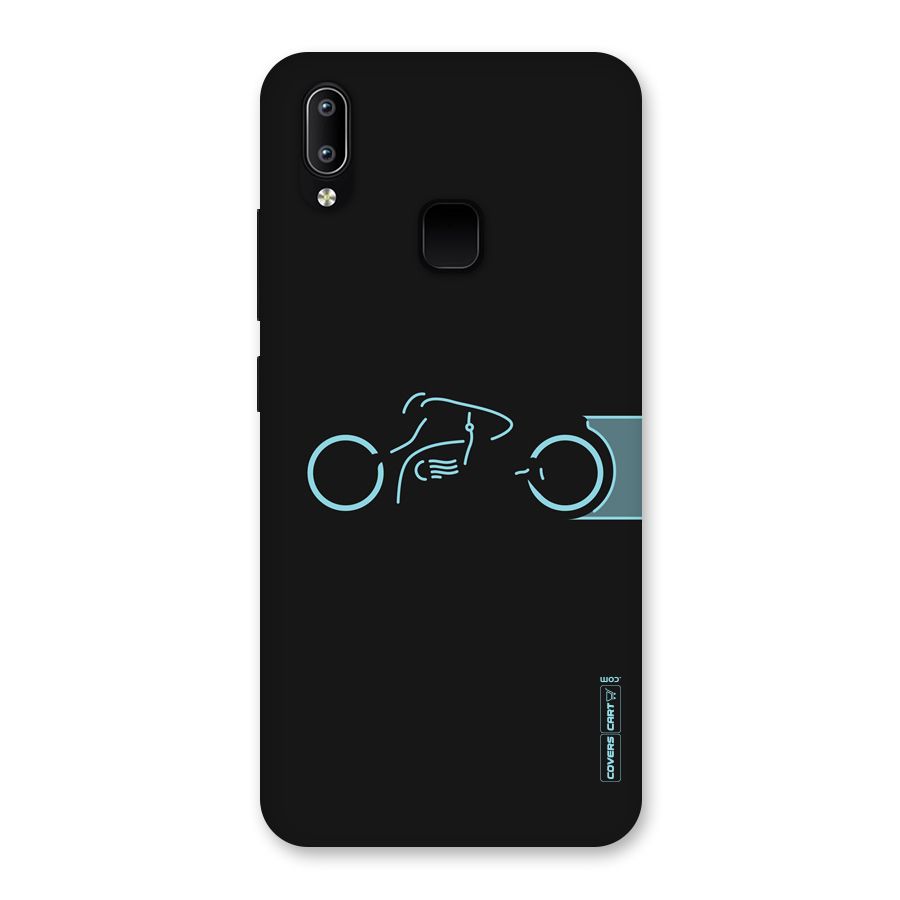 Blue Ride Back Case for Vivo Y93