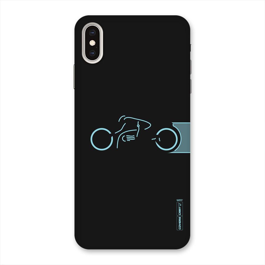 Blue Ride Back Case for iPhone XS Max