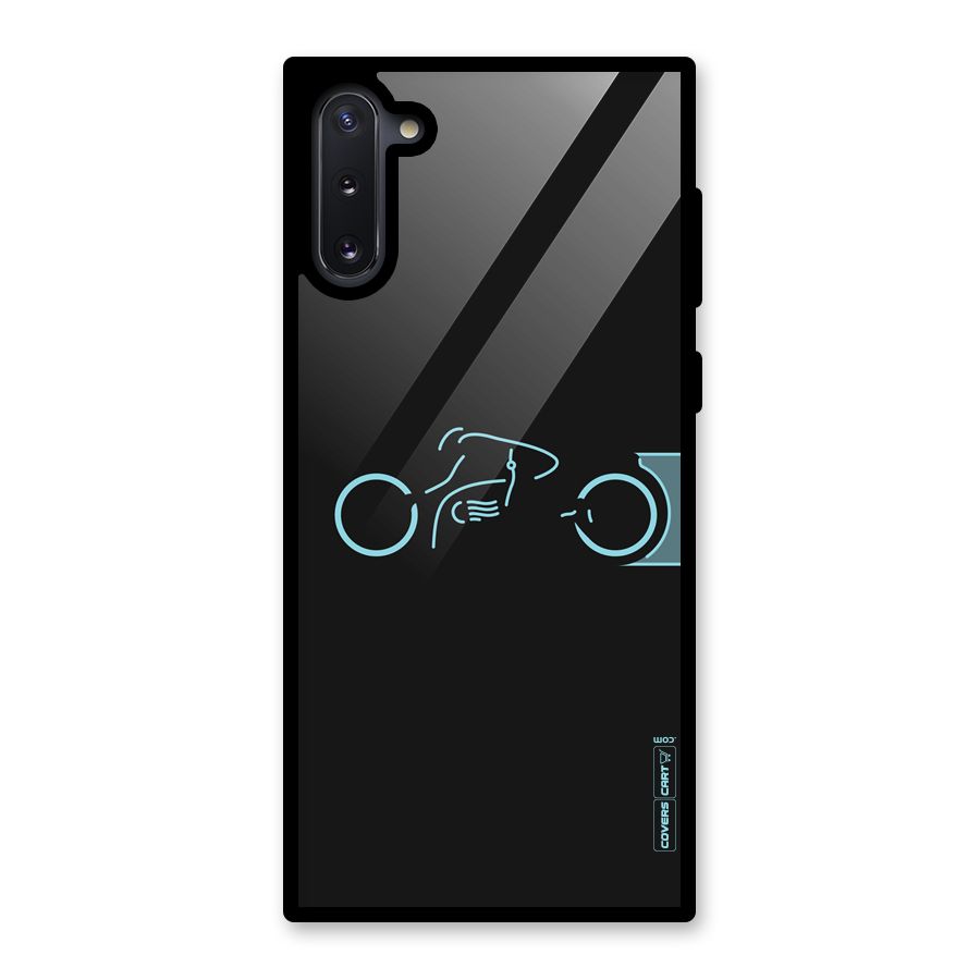 Blue Ride Glass Back Case for Galaxy Note 10