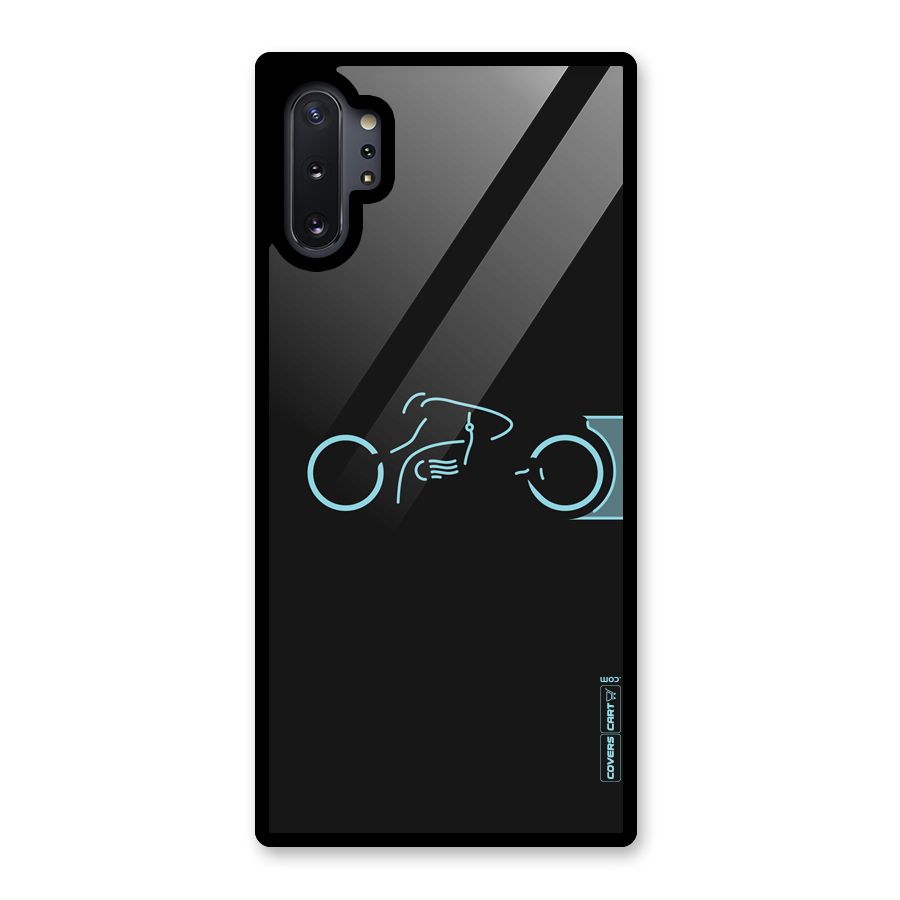 Blue Ride Glass Back Case for Galaxy Note 10 Plus
