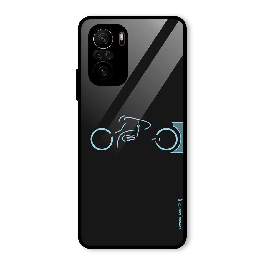 Blue Ride Glass Back Case for Mi 11x