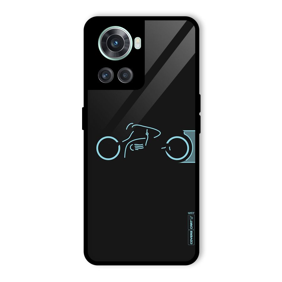 Blue Ride Glass Back Case for OnePlus 10R