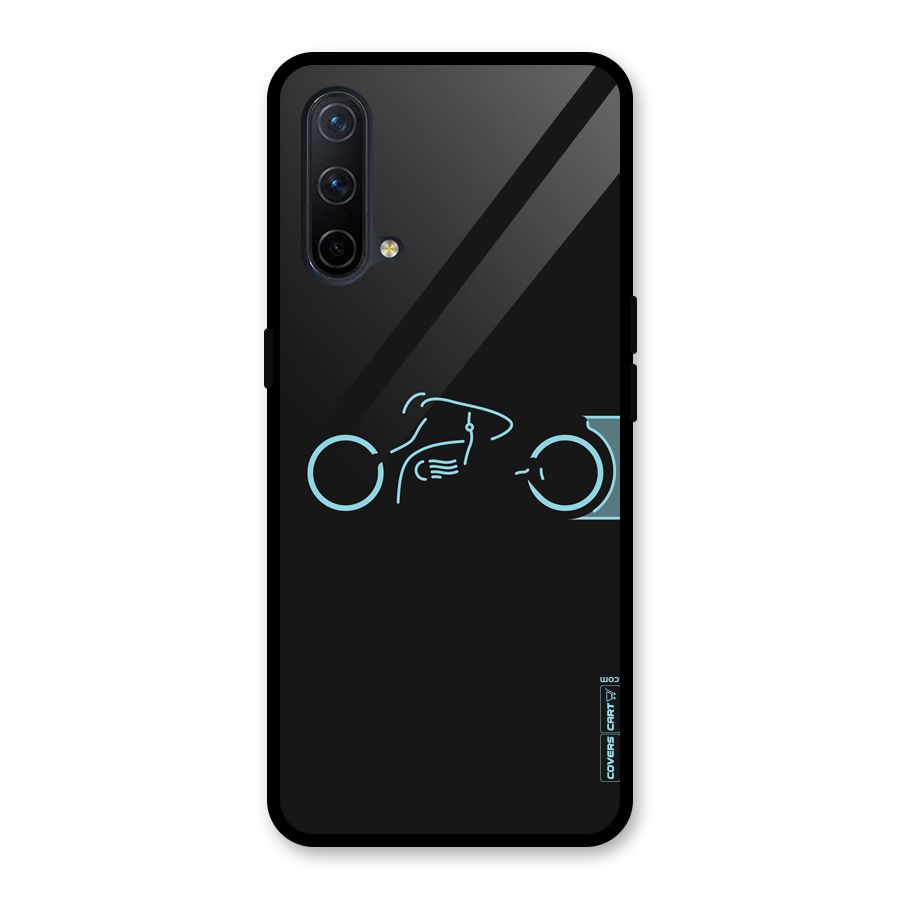 Blue Ride Glass Back Case for OnePlus Nord CE 5G