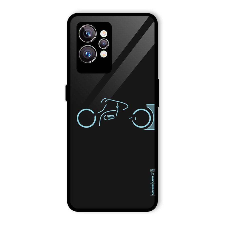 Blue Ride Glass Back Case for Realme GT2 Pro