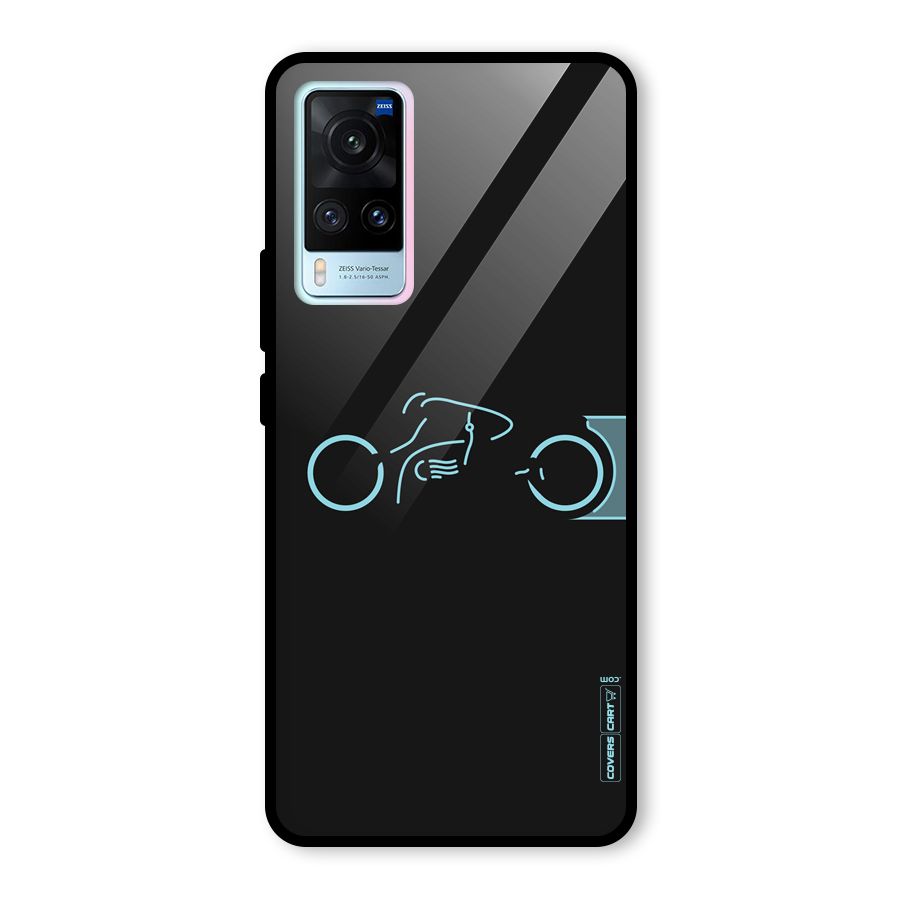 Blue Ride Glass Back Case for Vivo X60