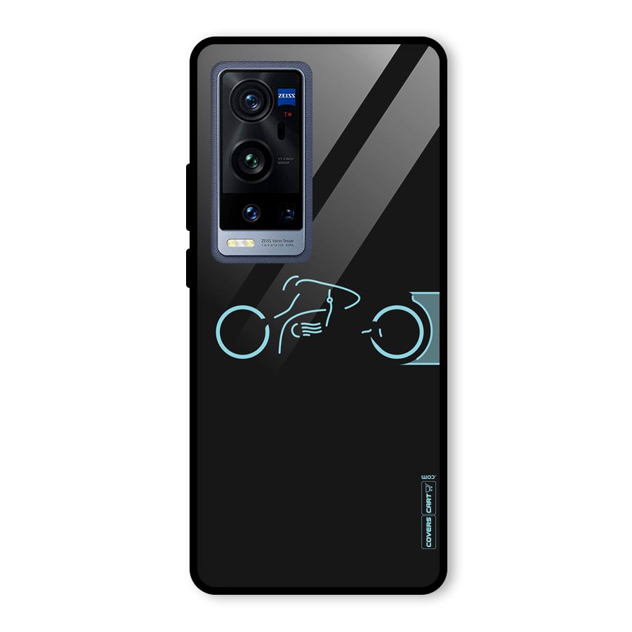 Blue Ride Glass Back Case for Vivo X60 Pro Plus