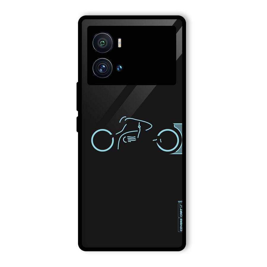 Blue Ride Glass Back Case for Vivo iQOO 9 Pro