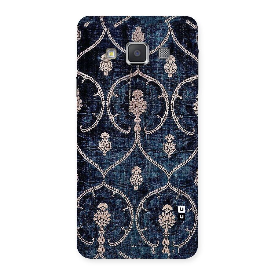 Blue Shade Rug Back Case for Galaxy A3