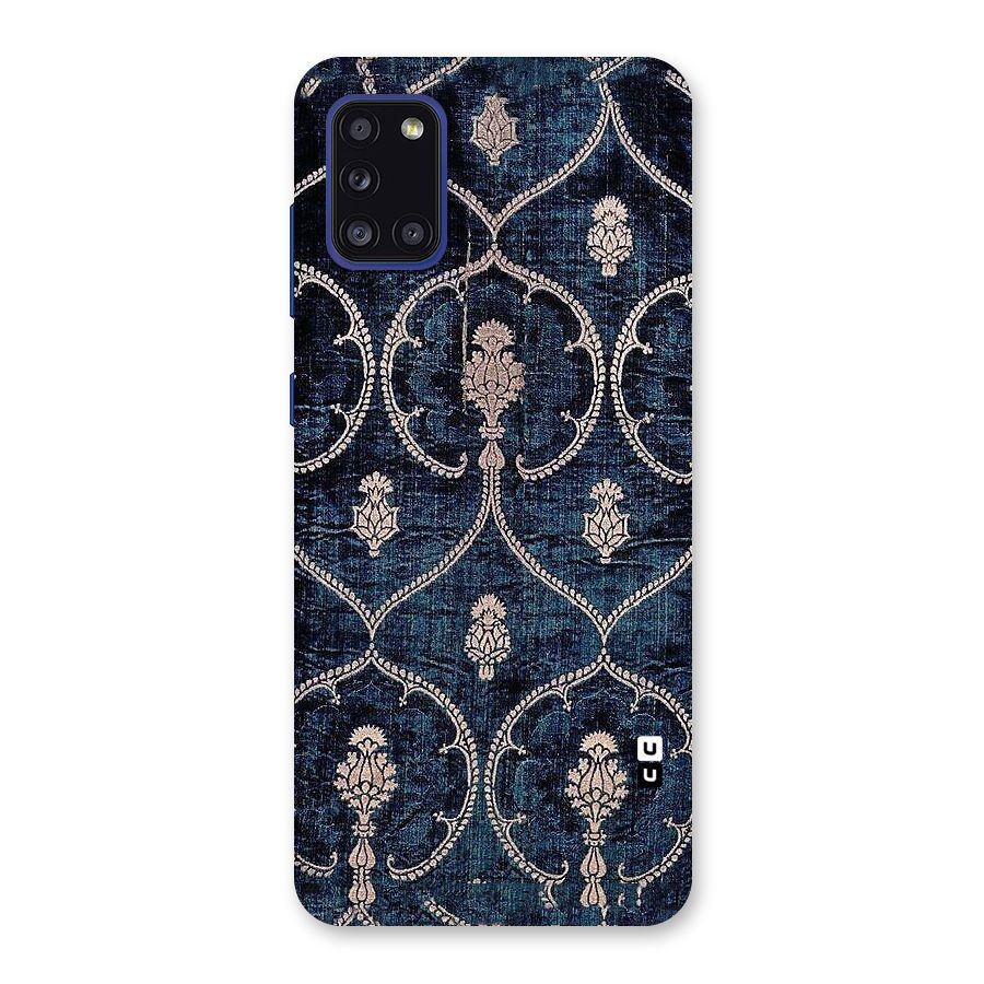 Blue Shade Rug Back Case for Galaxy A31