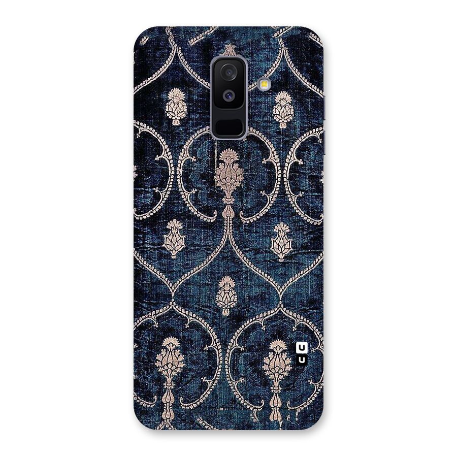 Blue Shade Rug Back Case for Galaxy A6 Plus