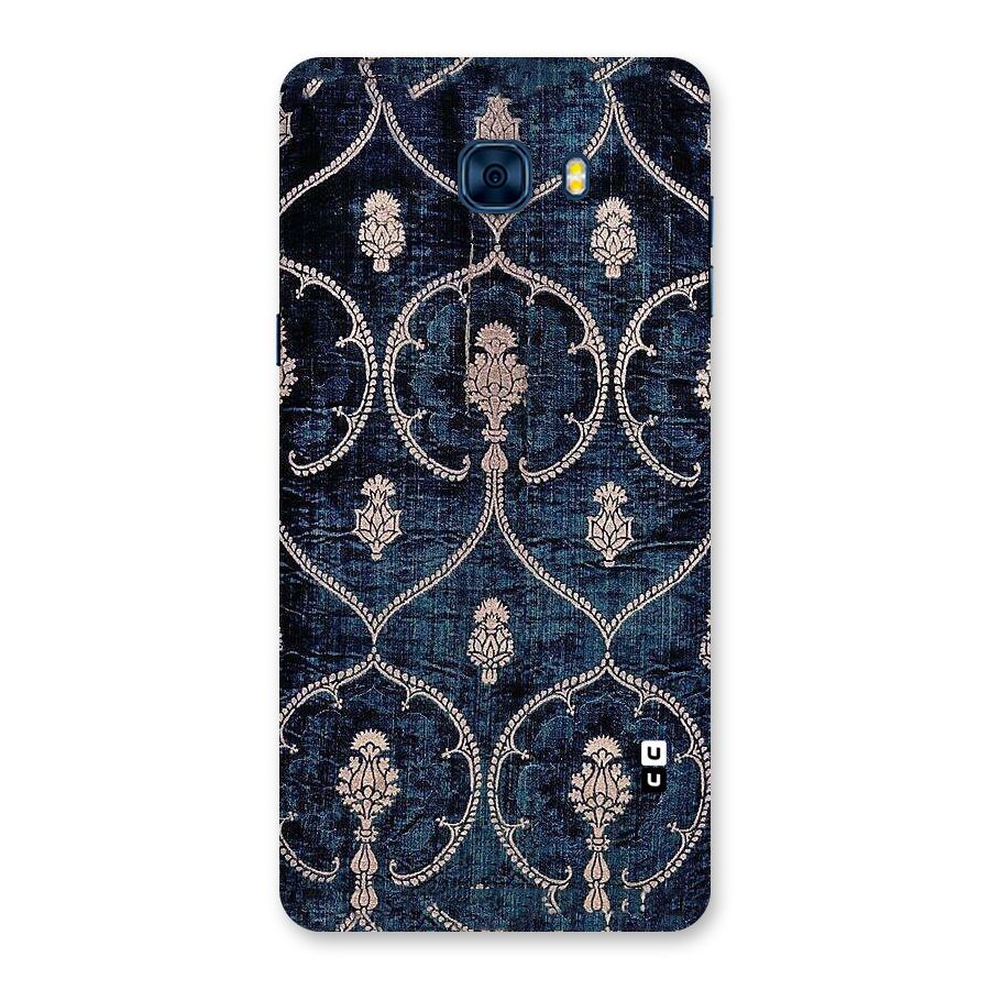 Blue Shade Rug Back Case for Galaxy C7 Pro