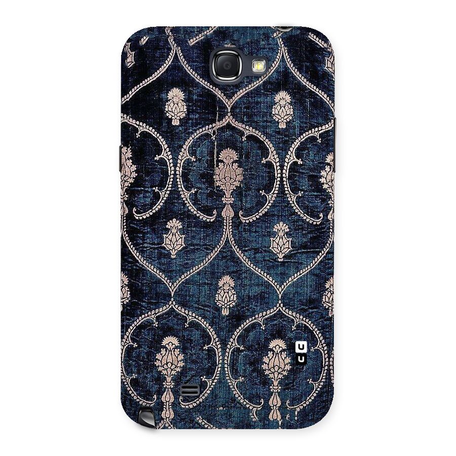 Blue Shade Rug Back Case for Galaxy Note 2