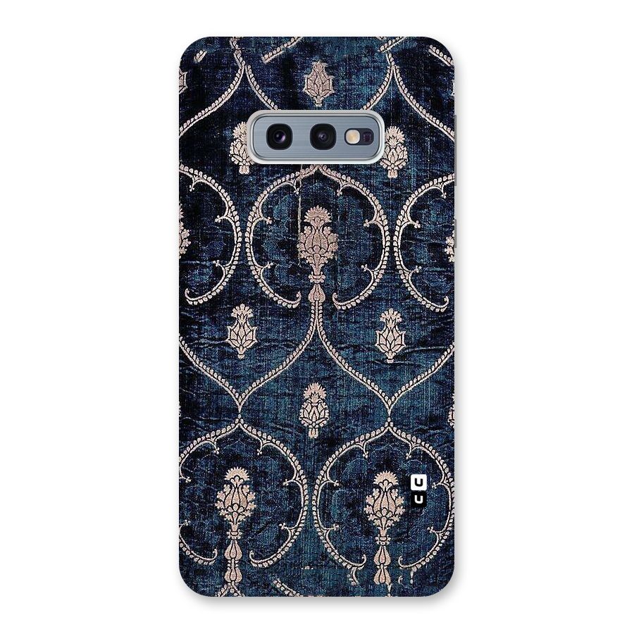 Blue Shade Rug Back Case for Galaxy S10e