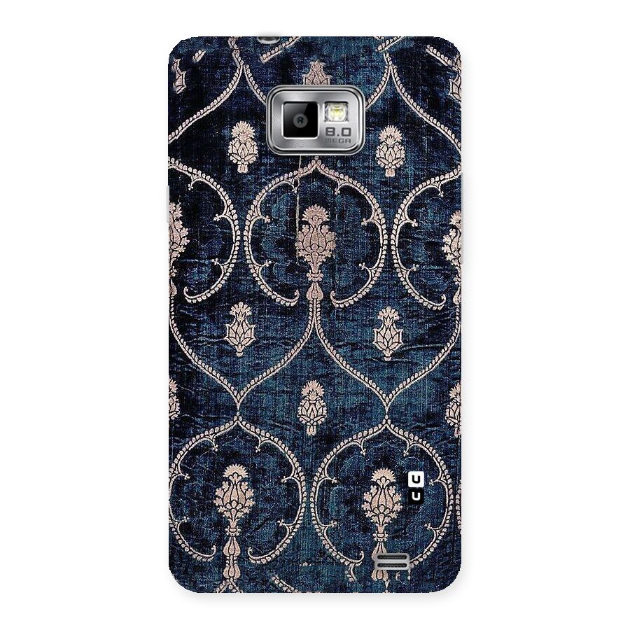 Blue Shade Rug Back Case for Galaxy S2