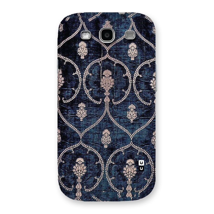Blue Shade Rug Back Case for Galaxy S3