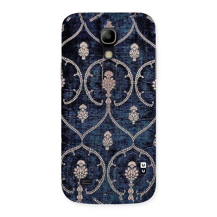 Blue Shade Rug Back Case for Galaxy S4 Mini